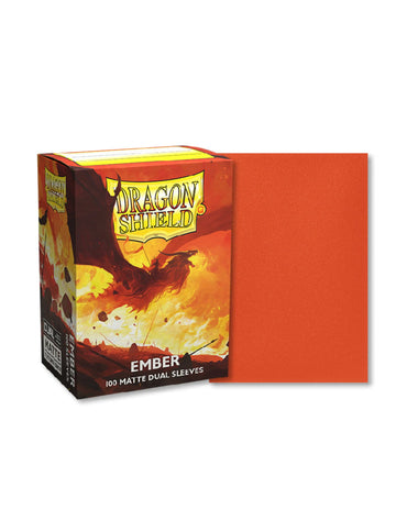 Dragon Shield 100+ sleeves - Ember