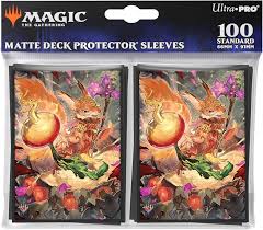 matte deck bloomburrow sleeves